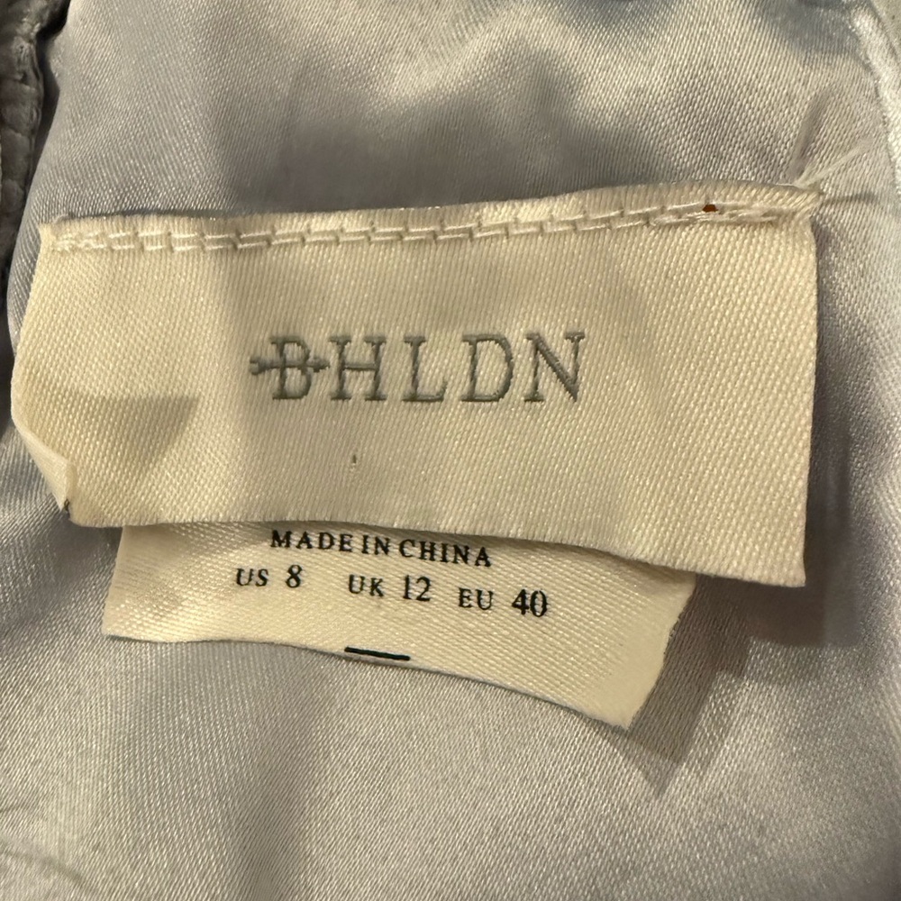 Anthropologie BHLDN Madrie Dress Bridesmaid Formal Airy Chiffon Size 8 - Picture 4 of 5